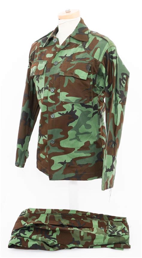 Sold At Auction Vietnam War Arvn Ranger Camouflage Uniform