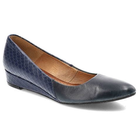 Granatowe Czółenka Maciejka Eleganckie Buty 13097769733 Allegro pl