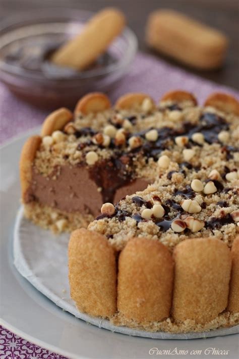 Torta Di Pavesini E Nutella Cuciniamo Con Chicca