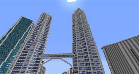 Twin Towers Minecraft Map