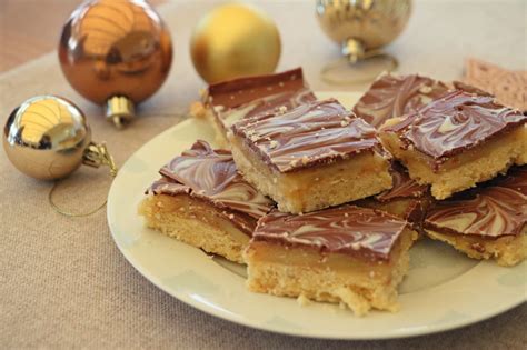 Christmas Baking Millionaires Shortbread Recipe A Simple Slice Of Kate