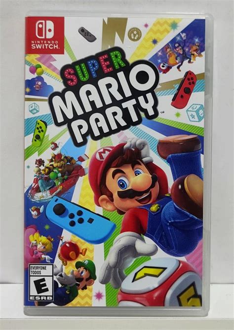 Super Mario Party Nintendo Switch Semi Novo Carvalho Games