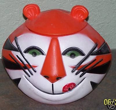 Vintage Tony The Tiger Plastic Cookie Jar