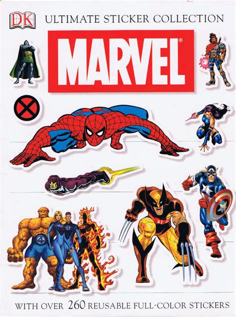 Marvel Ultimate Sticker Collection Dk In Comics Books The Magic