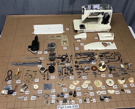 Singer 750 Touch And Sew Sewing Machine Parts Lots Repair Replacement
