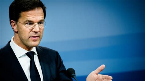 Live Persconferentie Premier Rutte