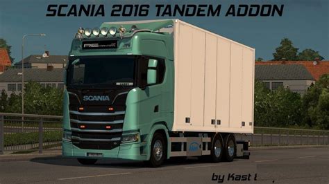 Tandem Addon For Next Gen Scania By Kast Siperia ETS2 Euro Truck