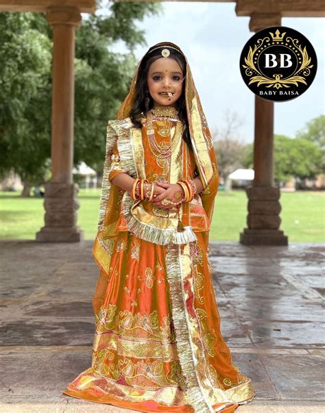 beendani orange color boutique poshak   designer traditional