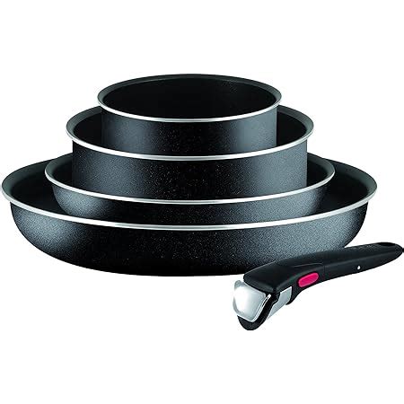 Tefal Ingenio Performance Set Tlg Schwarz L Titanium Pro