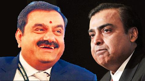 Gautam Adani Pushes Mukesh Ambani Back Asia S Richest Man