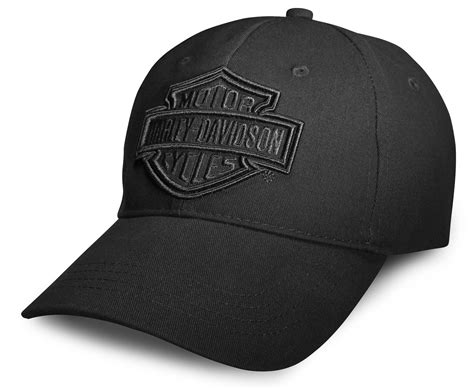 99415 16vm Harley Davidson Baseball Cap Phantom Schwarz Im Thunderbike