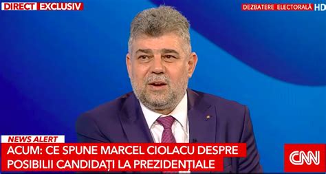 Marcel Ciolacu despre Mircea Geoană Am crezut că se ocupă cu