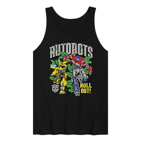 Mens Transformers Autobots Roll Out Graphic Tank Top