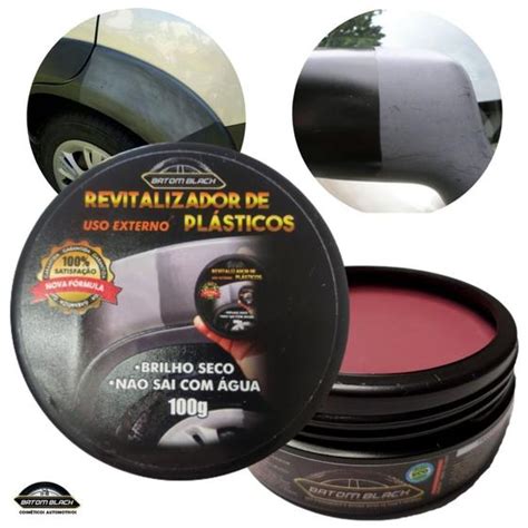 Revitalizador De Pl Sticos Batom Black Renova Para Choque Batom Black