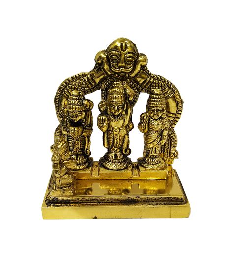 Buy Salvus App Solutions Metals Made Antique Shri Ram Darbar Puja Idol