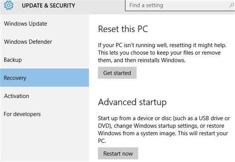 How To Restore Windows To Factory Settings