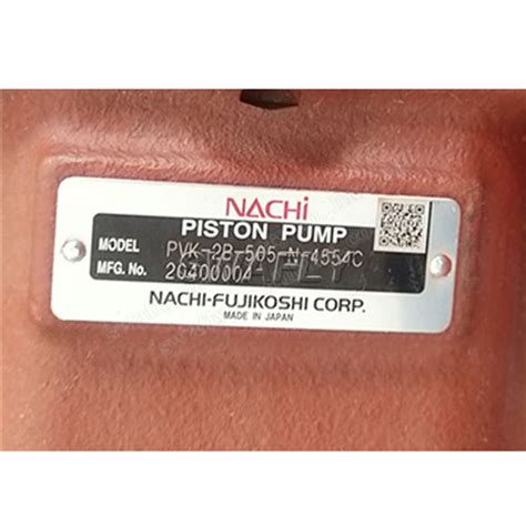 China Nachi Excavator Piston Pump Pvk B Suppliers Manufacturers