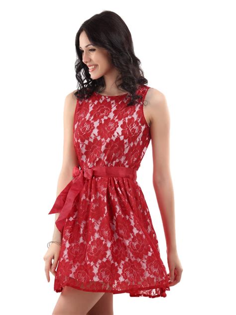 Red Lace Dress A Lovely Womens Clothing For All Occasions