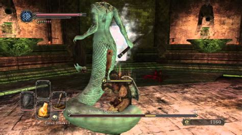 Dark Souls Mytha The Baneful Queen Fight On Starting Soul Level