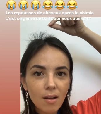 Agathe Auproux ce problème relatif à sa chimiothérapie qui va lui