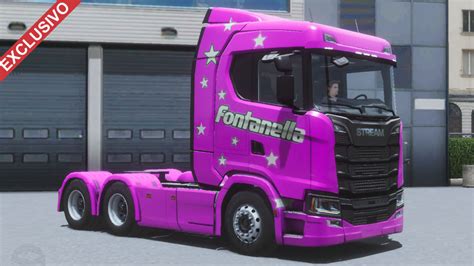 Skin Scania Fontanella Truckers Of Europe Exclusivo Skins