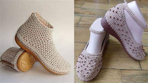 Ideas De Como Tejer Zapatos Y Botas En Crochet Modelos Variado De