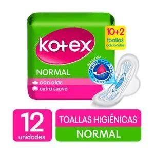 Toalla Higienica Kotex Normal Con Alas X Distrikher Distribuciones