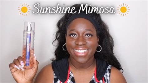 Bath And Body Works Sunshine Mimosa Review BBW YouTube