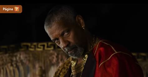 Denzel Washington reveló beso gay eliminado de Gladiador Se acobardaron