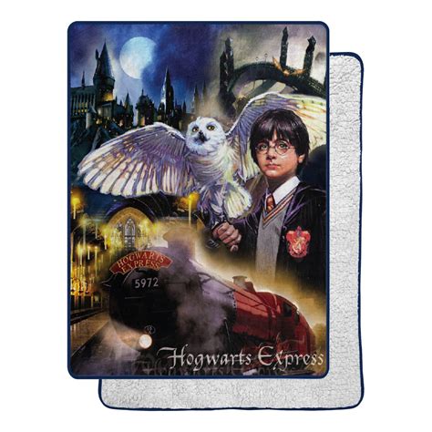 Buy Northwest Harry Potter Magic Montage Oversized Silk Touch Sherpa