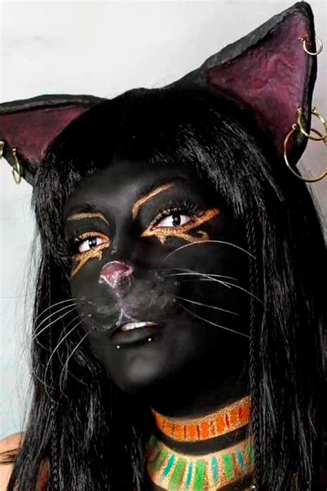 Realistic Cat Costume Makeup