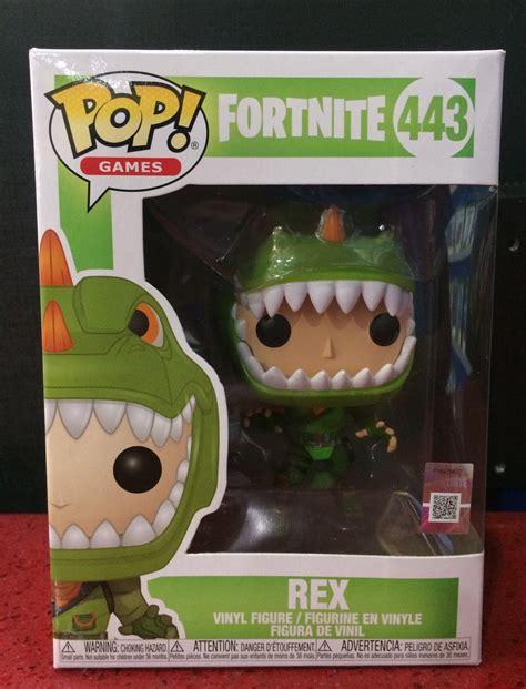 Funko Pop Figure Fortnite Rex Gamestation