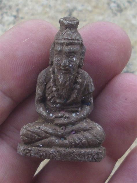 Buddhist Amulets Ruesi Por Gae Boroma Kroo Ongk Gammagarn Ajarn