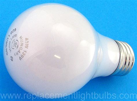 Ge A W H Msp V W Soft White Lumens E Medium Screw Base A