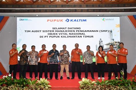 Penuhi Standar Keamanan Pupuk Kaltim Raih Klasifikasi Gold Sistem