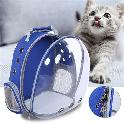 New Style WaterProof Pet Cat backpack Pet Carrier Bag Bubble Large Space Pet Carrier Backpack ...