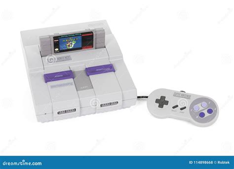 The Super Nintendo Made by Nintendo Editorial Stock Photo - Image of ...