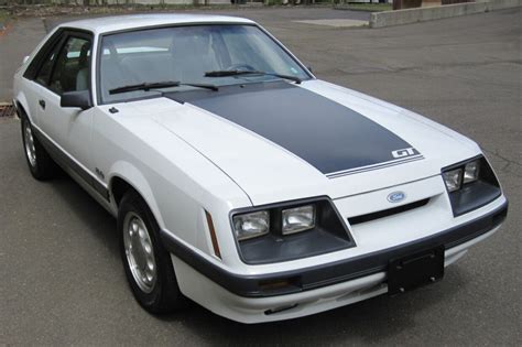 For Sale 1985 Ford Mustang Gt Oxford White 50l V8 5 Speed 13k