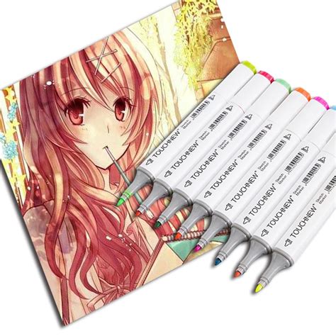 TOUCHNEW high quality marker anime painting art supplies marker pen ...