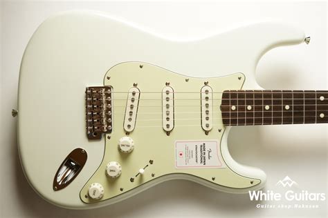 Fender Made In Japan Traditional 60s Stratocaster Olympic White