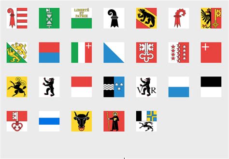 Switzerland Cantons Flags Flag Quiz Game Seterra