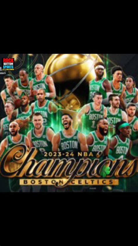 Boston Celtics 2024 Nba Finals Champions - Allx Yvonne