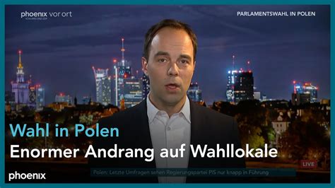 Martin Adam ARD Studio Warschau Zur Wahl In Polen YouTube