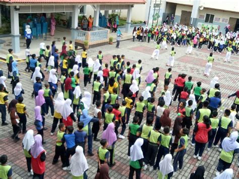 Sekolah Kebangsaan Tun Syed Ahmad Shahabudin Sekitar Majlis Pelancaran Bulan Kecergasan