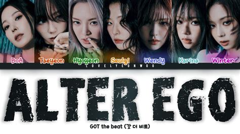 GOT the beat 갓 더 비트 Alter Ego Lyrics Color Coded Han Rom Eng