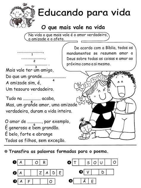 ALFABETIZAÇÃO DIVERTIDA: ATIVIDADES PARA ENSINO RELIGIOSO - TRABALHANDO ...