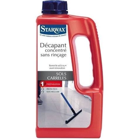 Super décapant sans rinçage 1L Starwax Cdiscount Au quotidien