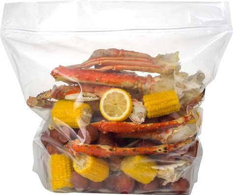 Jesdit Seafood Boil Bags Large Pack Of 5 Convenient And Delicious Seafood Boil Experience