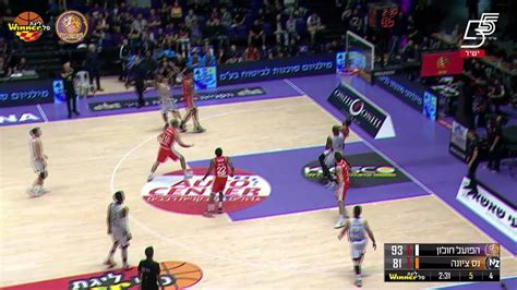 Joe Ragland Points In Hapoel Atsmon Holon Vs Ironi Hai Motors Ness