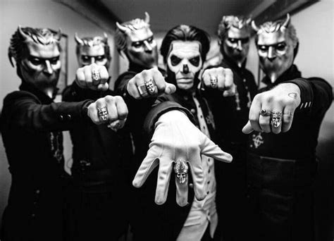 Papa Emeritus Iii And The Nameless Ghouls Of The Band Ghost After Their